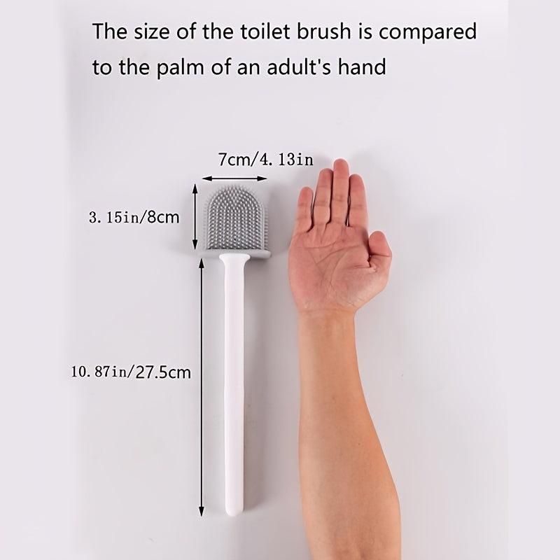 Long Handle Cleaning Brush Toilet Brush With Holder Box