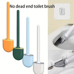 Long Handle Cleaning Brush Toilet Brush With Holder Box