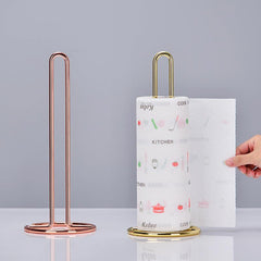 Stainless Steel Paper Towel Holder Bathroom Tissue Stand Storage Shelf