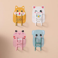 Animal Wall Hanger Hook Multifunctional Hanging Washbasin Storage Rack