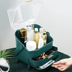 Makeup Storage Organizer Lipstick & Skincare Display Case