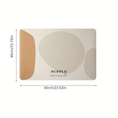 Soft Non Slip Diatom Mud Bath Rug Quick Dry Absorbent Mat