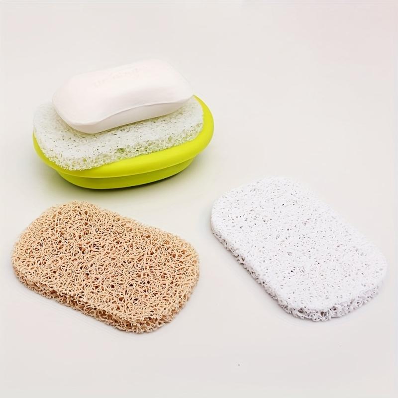 Non Slip Soap Savers Pads Self Draining Soap Dish