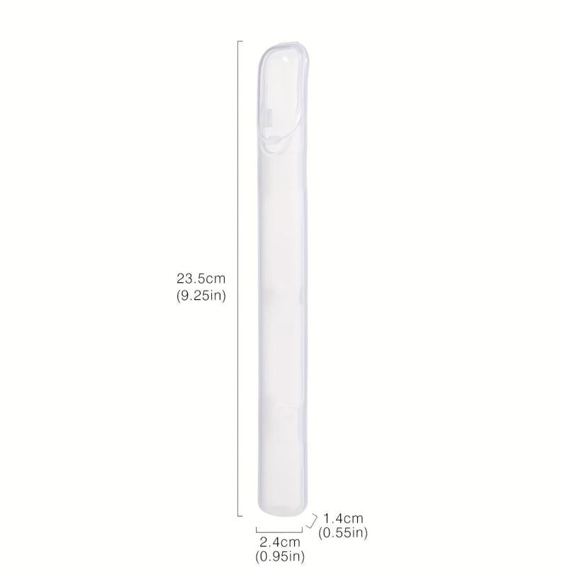 1PC Portable Eyeshadow Brush Storage Box Long Strip Storage Box Pen Holder