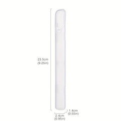 1PC Portable Eyeshadow Brush Storage Box Long Strip Storage Box Pen Holder