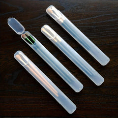 1PC Portable Eyeshadow Brush Storage Box Long Strip Storage Box Pen Holder