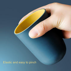 2pcs Two Tone Gargle Cup Couple Mouthwash Cup Plastic Bathroom Tumbler