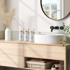 3pcs Shampoo and Conditioner Dispenser 500ml Body Wash Shower Soap Dispenser