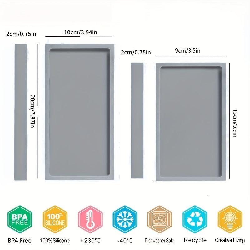 Silicone Storage Tray Vanity Organizer Cosmetic Ring Storage Tray