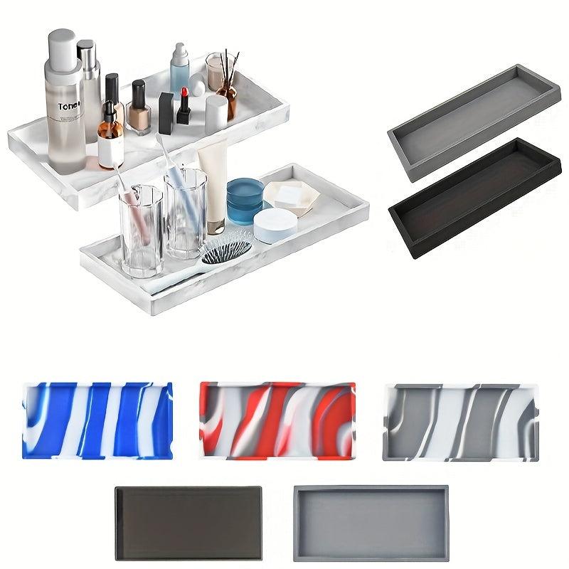 Silicone Storage Tray Vanity Organizer Cosmetic Ring Storage Tray