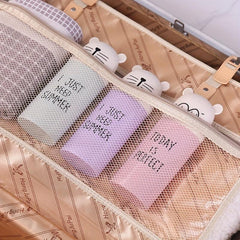 Portable Toothbrush and Toothpaste Holder for Travel with Mouthwash Cup