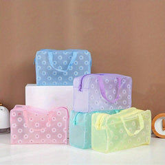 Portable Waterproof Cosmetic Zipper Bag for Travel