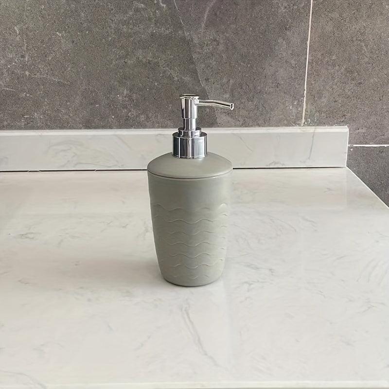 320ml Soap Dispenser Wheat Straw Plastic Hand Sanitizer Bottle