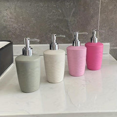 320ml Soap Dispenser Wheat Straw Plastic Hand Sanitizer Bottle