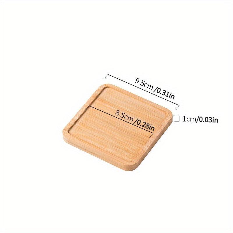 Boho Bamboo Tray Multipurpose Desktop Storage Organizer