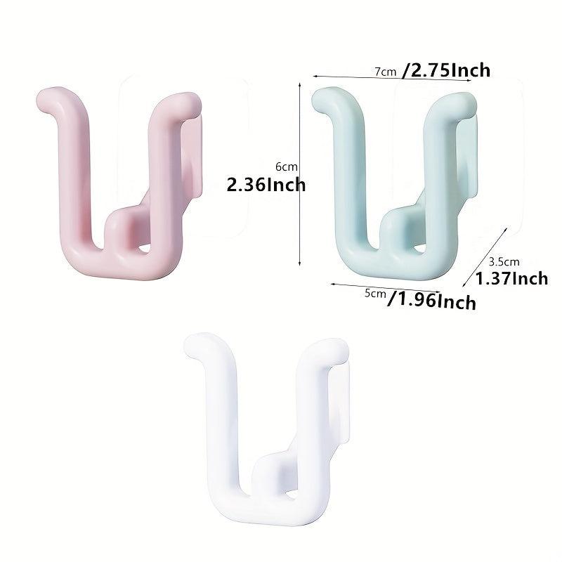 Wall Mounted Slipper Drain Rack Self Adhesive Shoe Hook