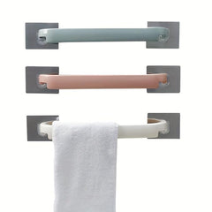 1pc Single Rod Towel Bar Bathroom Wall Mounted Towel Holder