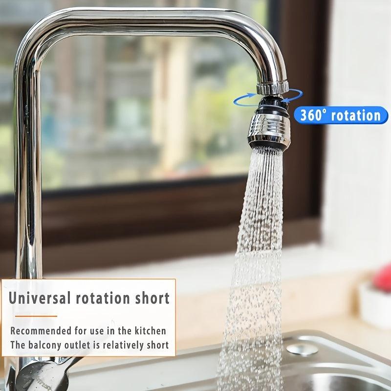 360 Rotatable Faucet Extender 2 Modes Faucet Sprayer High Pressure
