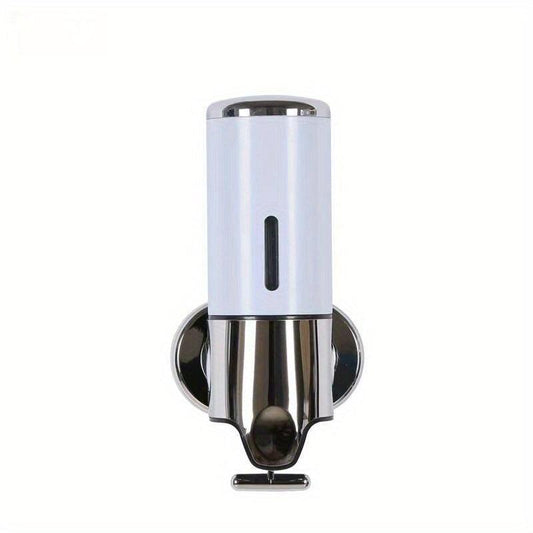 Wall-Mounted Manual Soap Dispenser for Bathroom