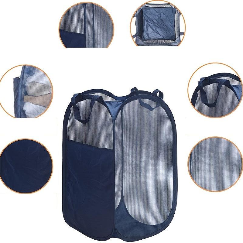 Foldable Laundry Basket Home Storage 14x14x22.8 inches
