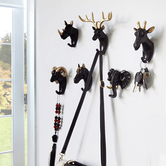 European Creative Hook Punching Strong Paste Wall Decoration Hook