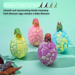 Fragrant Dinosaur Egg Bath Bomb - Soothing Essential Oils Bubble Bath Ball