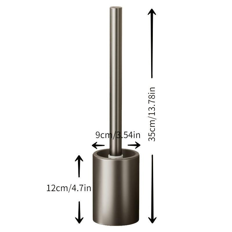 Long Handle Toilet Brush with Holder Box