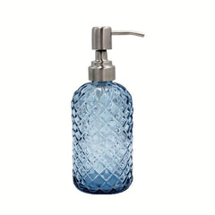 16Oz Glass Soap Dispenser with Stainless Steel Pump