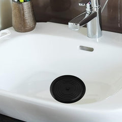 3 Pack Bathtub Stopper 5-9 Inches Silicone Flat Suction Cover for Bathroom