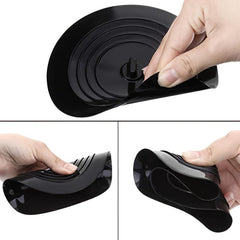 3 Pack Bathtub Stopper 5-9 Inches Silicone Flat Suction Cover for Bathroom
