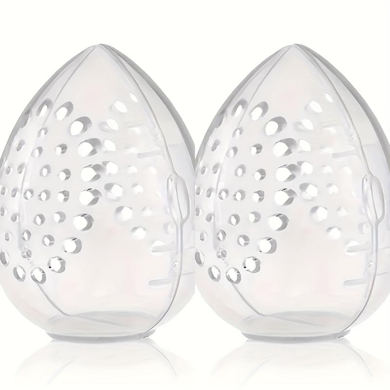 Makeup Sponge Storage Case Dustproof Beauty Sponge Holder Travel Portable Box