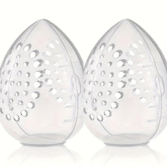 Makeup Sponge Storage Case Dustproof Beauty Sponge Holder Travel Portable Box
