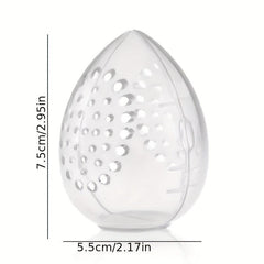 Makeup Sponge Storage Case Dustproof Beauty Sponge Holder Travel Portable Box