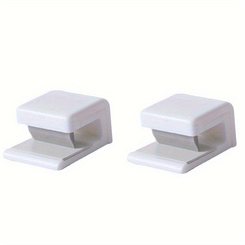 2pcs Toothpaste Toothbrush Storage Clip Wall mounted Bathroom Accessories
