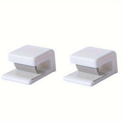 2pcs Toothpaste Toothbrush Storage Clip Wall mounted Bathroom Accessories