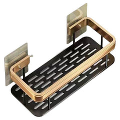 Bathroom Storage Rack Punch Wall Mounted Organizer