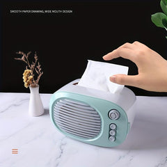 Creative Retro Tissue Box Living Room Coffee Table Desktop Paper Holder