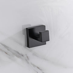 2pcs Stainless Steel Towel Hook Bathroom Wall Mounted Robe Hook
