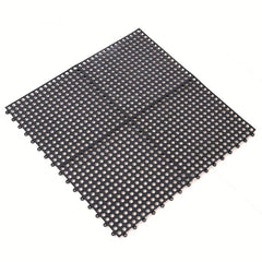 Bathroom Mat With Drain Holes For Safe Showering