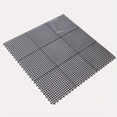 Bathroom Mat With Drain Holes For Safe Showering