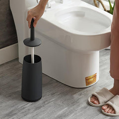 Nordic Style Toilet Brush Set with Holder Box