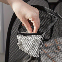 Large Mesh Laundry Basket Foldable Dirty Clothes Storage Basket