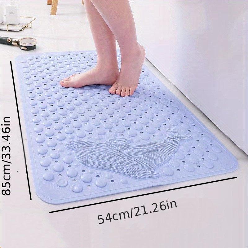 Bathroom Non-slip Mat Waterproof Anti-drop with Suction Cup Floor Mat