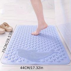 Bathroom Non-slip Mat Waterproof Anti-drop with Suction Cup Floor Mat