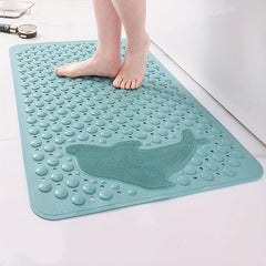 Bathroom Non-slip Mat Waterproof Anti-drop with Suction Cup Floor Mat