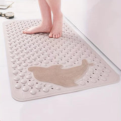 Bathroom Non-slip Mat Waterproof Anti-drop with Suction Cup Floor Mat