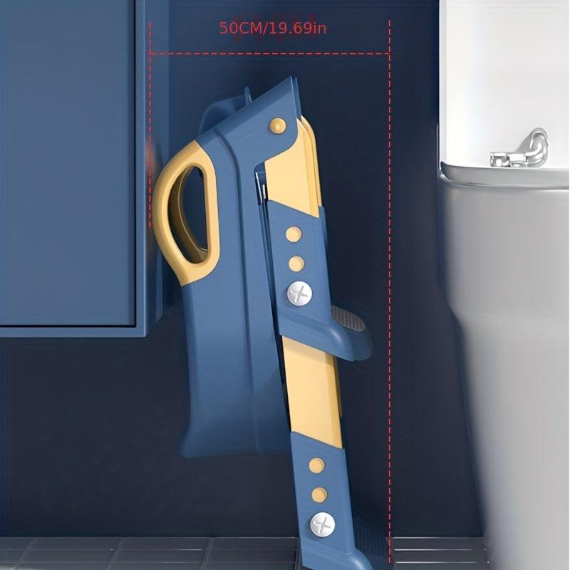 Folding Potty Training Seat With Step Stool Ladder For Kids Toddlers