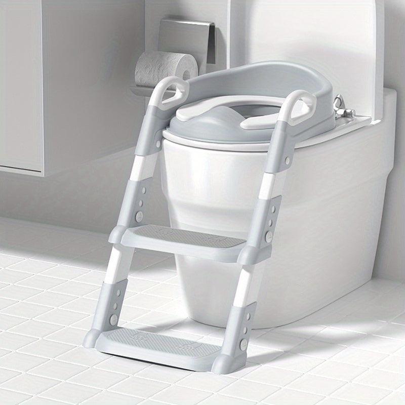 Folding Potty Training Seat With Step Stool Ladder For Kids Toddlers