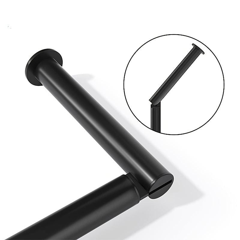 Modern Brushed Nickel Toilet Paper Holder Stand With Storage