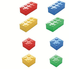Building Block Stackable Storage Box Desktop Plastic Storage Box